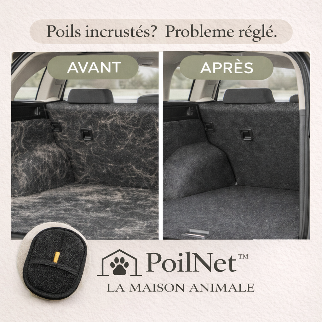 Gant Anti-Poil PoilNet™ pour Chien & Chat